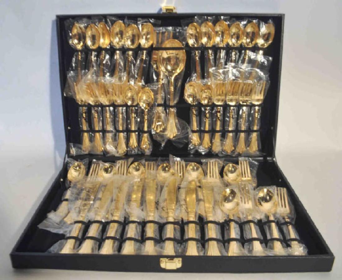 Chris Madden Gold Plated 5 Piece Silverware Set Turning Home into Haven Chris Madden Gold Plated 5 Piece Silverware Set Turning Home into Haven